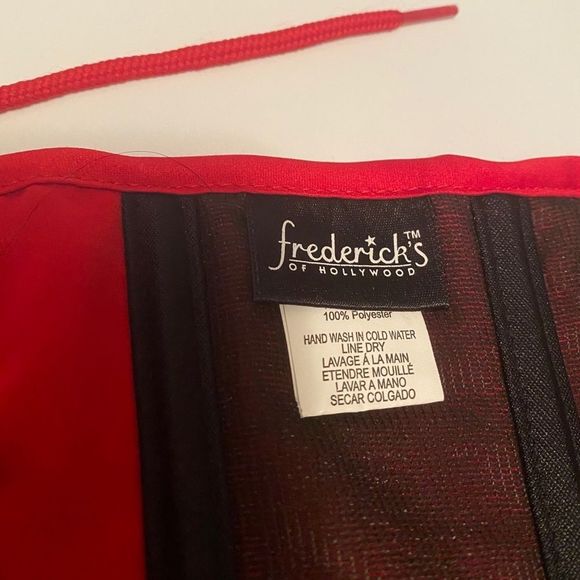 Frederick’s Of Hollywood Red Sequin Corset - Picture 5 of 6